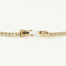 ダイヤモンドテニスブレスレット ストレート K18枠 幅2.7mm 19cm トータル3.21ct カラー:G〜H クラリティ:VS-2〜SI-1 カット:VG ※ダイヤモンドのグレードは目安となります※