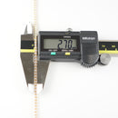 ダイヤモンドテニスブレスレット ストレート K18枠 幅2.7mm 20cm トータル3.05ct カラー:G〜H クラリティ:VS-2〜SI-2 カット:VG ※ダイヤモンドのグレードは目安となります※