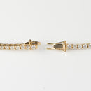 ダイヤモンドテニスブレスレット ストレート K18枠 幅2.7mm 20cm トータル3.06ct カラー:G〜H クラリティ:VS-2〜SI-2 カット:VG ※ダイヤモンドのグレードは目安となります※