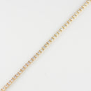 ダイヤモンドテニスブレスレット ストレート K18枠 幅2.7mm 20cm トータル3.06ct カラー:G〜H クラリティ:VS-2〜SI-2 カット:VG ※ダイヤモンドのグレードは目安となります※