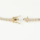 ダイヤモンドテニスブレスレット ストレート K18枠 幅2.9mm 18cm トータル5.00ct カラー:G〜H クラリティ:VS-2〜SI-1 カット:VG ※ダイヤモンドのグレードは目安となります※