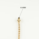 ダイヤモンドテニスネックレス ストレート K18枠 幅2.9mm 45cm トータル10.91ct カラー:G〜H クラリティ:VS-2〜SI-2 カット:VG ※ダイヤモンドのグレードは目安となります※