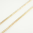 ダイヤモンドテニスネックレス ストレート K18枠 幅2.9mm 50cm トータル10.52ct カラー:G〜H クラリティ:VS-2〜SI-1 カット:VG〜G ※ダイヤモンドのグレードは目安となります※