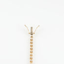 ダイヤモンドテニスネックレス ストレート K18枠 幅2.9mm 50cm トータル10.52ct カラー:G〜H クラリティ:VS-2〜SI-1 カット:VG〜G ※ダイヤモンドのグレードは目安となります※