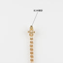 ダイヤモンドテニス ネックレス ストレート K18枠 幅約3.0mm 45cm トータル10.10ct カラー:G〜H クラリティ:VS-2〜SI-1 カット:VG ※ダイヤモンドのグレードは目安となります※