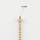 ダイヤモンドテニス ネックレス ストレート K18枠 幅約3.0mm 50cm トータル10.31ct カラー:G〜H クラリティ:VS-2〜SI-2 カット:VG〜G ※ダイヤモンドのグレードは目安となります※