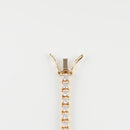 ダイヤモンドテニス ブレスレット ストレート K18枠 幅約3.4mm 20cm トータル5.01ct カラー:G〜H クラリティ:VS-2〜SI-2 カット:VG～G ※ダイヤモンドのグレードは目安となります※