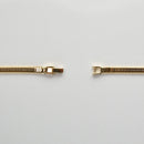 スネークチェーン ネックレス K18 幅3.5mm 45cm