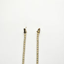 ダイヤモンドテニスネックレス ストレート K18枠 幅3.0mm 45cm トータル10.00ct カラー:H〜I クラリティ:SI-1〜I-1 カット:VG〜G ※ダイヤモンドのグレードは目安となります※