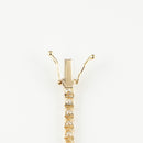 ダイヤモンドテニスネックレス ストレート K18枠 幅3.0mm 45cm トータル10.06ct カラー:F〜G クラリティ:VS-1〜SI-1 カット:VG ※ダイヤモンドのグレードは目安となります※