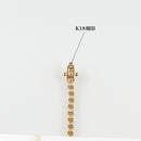 ダイヤモンドテニスネックレス ストレート K18枠 幅3.0mm 45cm トータル10.07ct カラー:G〜I クラリティ:VS-2〜SI-2 カット:VG〜G ※ダイヤモンドのグレードは目安となります※