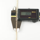 ダイヤモンドテニスネックレス ストレート K18枠 幅3.0mm 45cm トータル10.62ct カラー:G〜H クラリティ:SI-1〜SI-2 カット:VG〜G ※ダイヤモンドのグレードは目安となります※