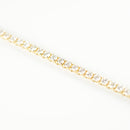 ダイヤモンドテニスネックレス ストレート K18枠 幅3.0mm 45cm トータル10.62ct カラー:G〜H クラリティ:SI-1〜SI-2 カット:VG〜G ※ダイヤモンドのグレードは目安となります※