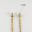 ダイヤモンドテニスネックレス ストレート K18枠 幅3.0mm 45cm トータル10.62ct カラー:G〜H クラリティ:SI-1〜SI-2 カット:VG〜G ※ダイヤモンドのグレードは目安となります※