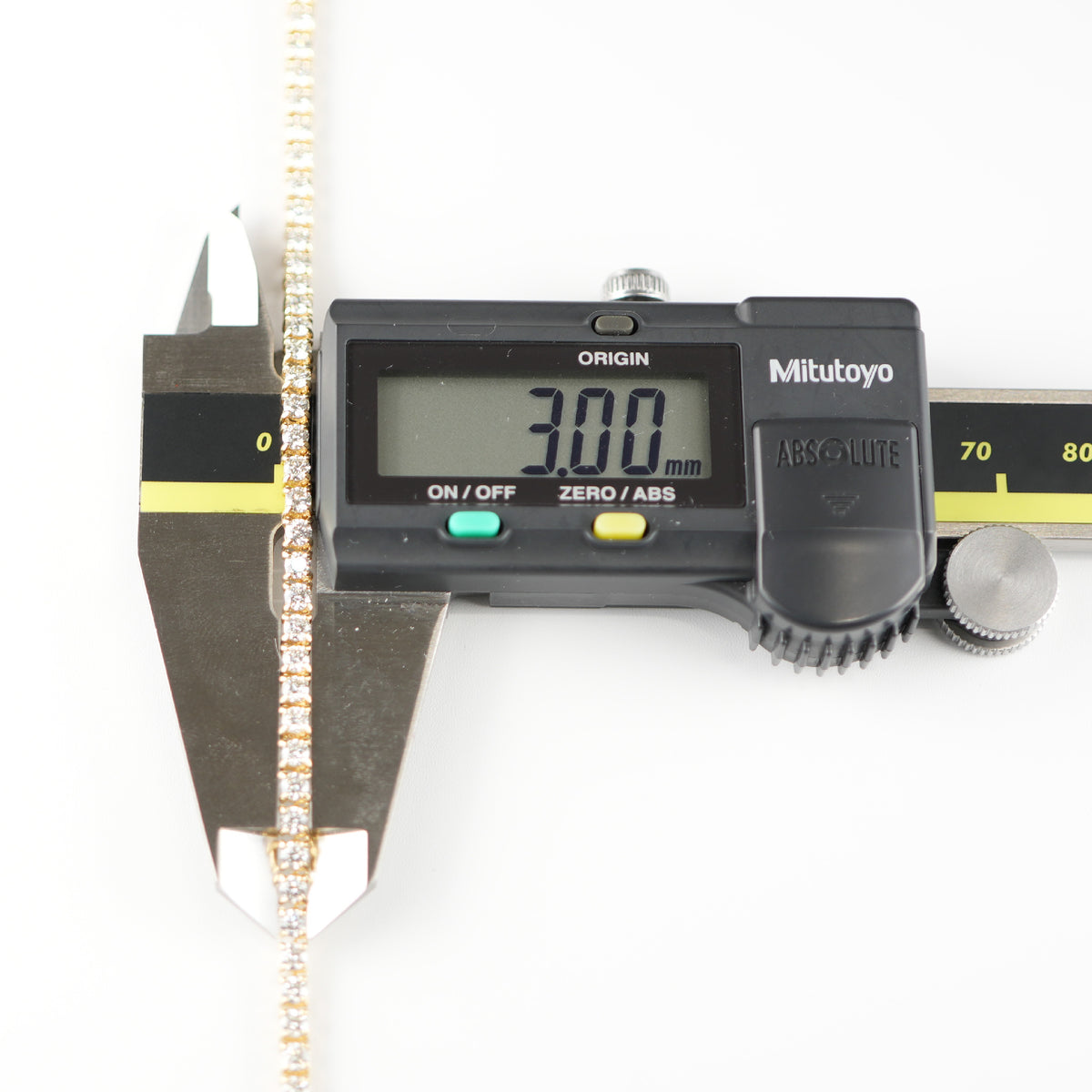 ダイヤモンドテニス ネックレス ストレート K18枠 幅約3.0mm 50cm トータル10.09ct カラー:G〜H クラリティ:VS-2