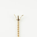 ダイヤモンドテニスネックレス ストレート K18枠 幅3.0mm 50cm トータル10.35ct カラー:G〜H クラリティ:VS-1〜SI-1 カット:VG ※ダイヤモンドのグレードは目安となります※