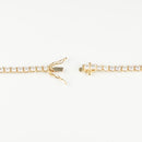 ダイヤモンドテニスネックレス ストレート K18枠 幅3.0mm 50cm トータル10.40ct カラー:F〜G クラリティ:VS-1〜SI-1 カット:VG ※ダイヤモンドのグレードは目安となります※