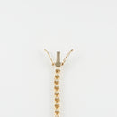 ダイヤモンドテニスネックレス ストレート K18枠 幅3.0mm 50cm トータル10.42ct カラー:F〜G クラリティ:VS-2〜SI-1 カット:VG ※ダイヤモンドのグレードは目安となります※