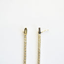 ダイヤモンドテニスネックレス ストレート K18枠 幅3.0mm 50cm トータル11.00ct カラー:H〜J クラリティ:SI-1〜I-1 カット:VG〜G ※ダイヤモンドのグレードは目安となります※