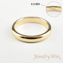 リング 甲丸リング K18 幅3.0mm