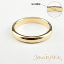 リング 甲丸リング K18 幅3.0mm