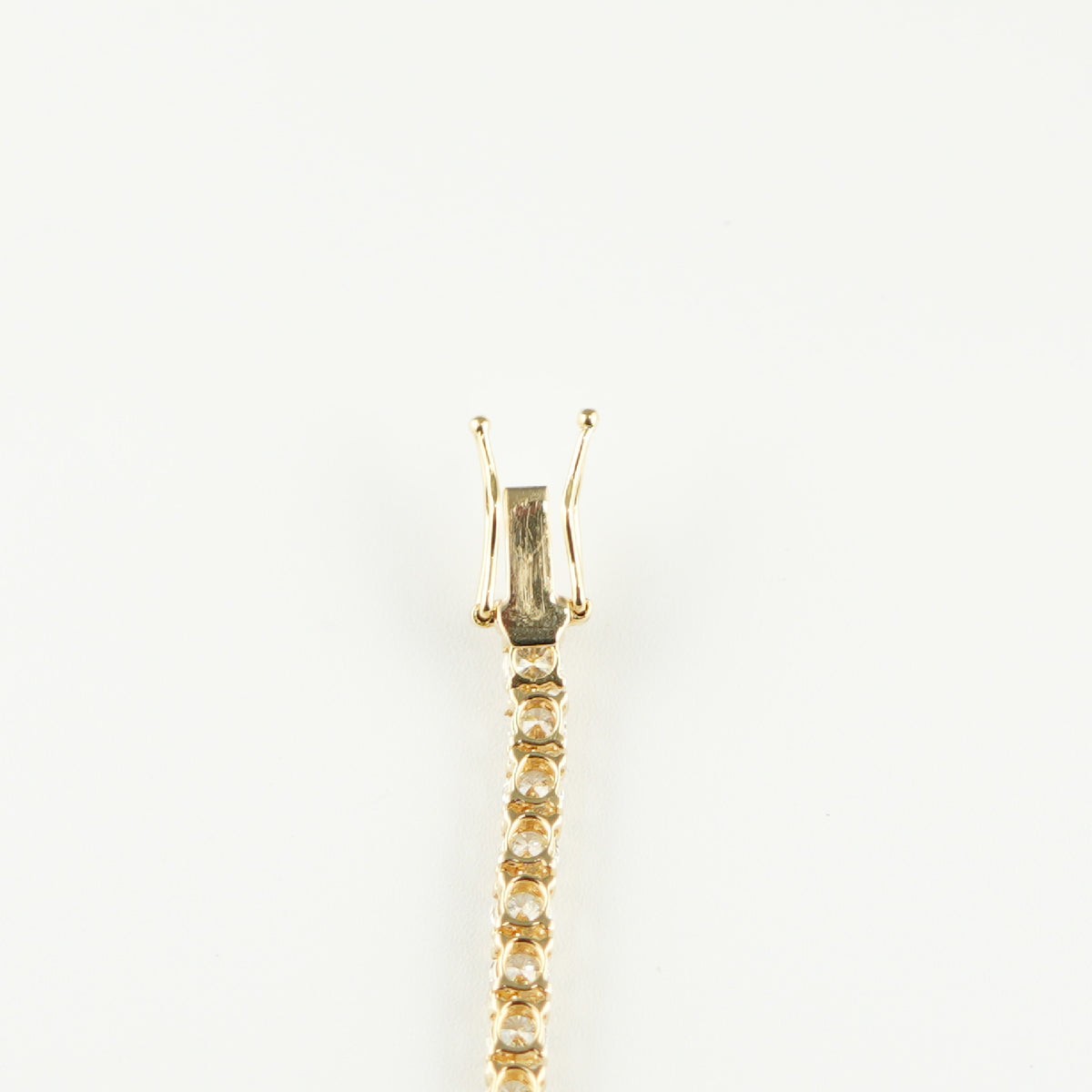 ダイヤモンドテニス ネックレス ストレート K18枠 幅約3.1mm 50cm