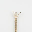 ダイヤモンドテニスブレスレット ストレート K18枠 幅3.4mm 20cm トータル5.21ct カラー:G〜H クラリティ:VS-2〜SI-1 カット:VG ※ダイヤモンドのグレードは目安となります※