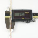 ダイヤモンドテニスブレスレット ストレート K18枠 幅3.4mm 20cm トータル5.54ct カラー:G〜H クラリティ:SI-1〜I-1 カット:VG〜G ※ダイヤモンドのグレードは目安となります※