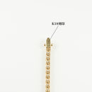 ダイヤモンドテニスブレスレット ストレート K18枠 幅3.5mm 18cm トータル7.03ct カラー:F〜G クラリティ:SI-1〜I-1 カット:VG〜G ※ダイヤモンドのグレードは目安となります※