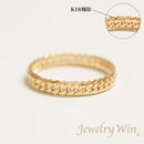 リング 喜平リング K18 幅3.6mm ダブル6面カット ハードタイプ