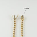ダイヤモンドテニスネックレス ストレート K18枠 幅4.0mm 50cm トータル20.10ct カラー:G〜H クラリティ:SI-1〜SI-2 カット:VG〜G ※ダイヤモンドのグレードは目安となります※