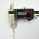 ダイヤモンドテニスネックレス ストレート K18枠 幅4.1mm 51cm トータル30.00ct カラー:G〜H クラリティ:VS-2〜SI-1 カット:VG〜G ※ダイヤモンドのグレードは目安となります※