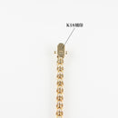 ダイヤモンドテニスブレスレット ストレート K18枠 幅4.4mm 20cm トータル10.45ct カラー:G〜H クラリティ:VS-2〜SI-2 カット:VG〜G ※ダイヤモンドのグレードは目安となります※