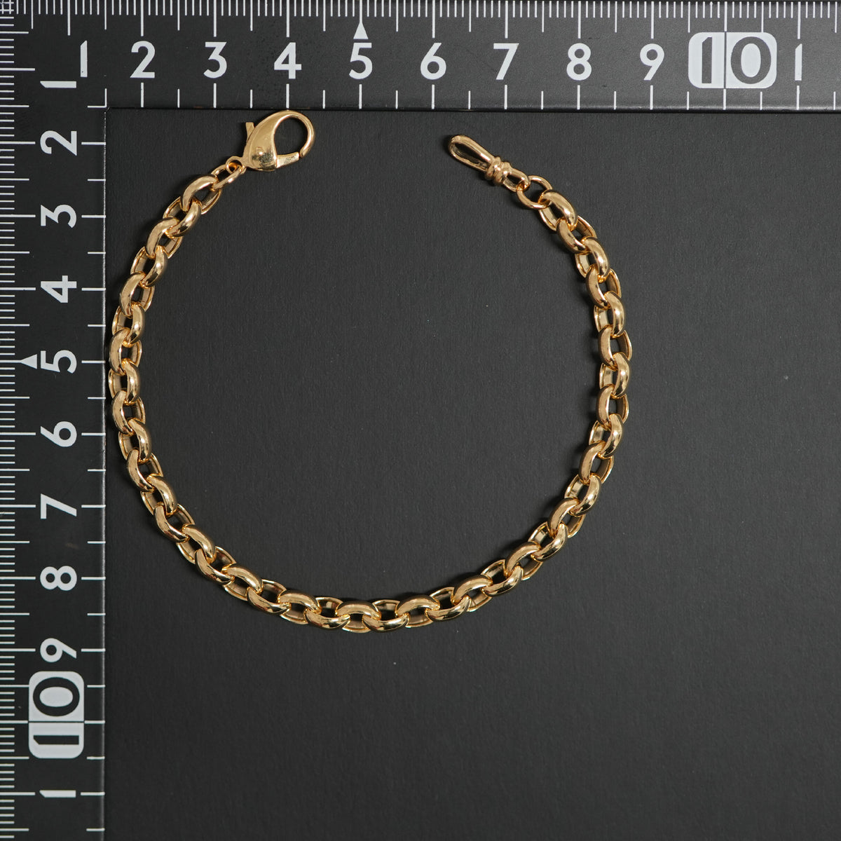 マーヴェラスチェーン ブレスレット K18 幅5.0mm 19cm