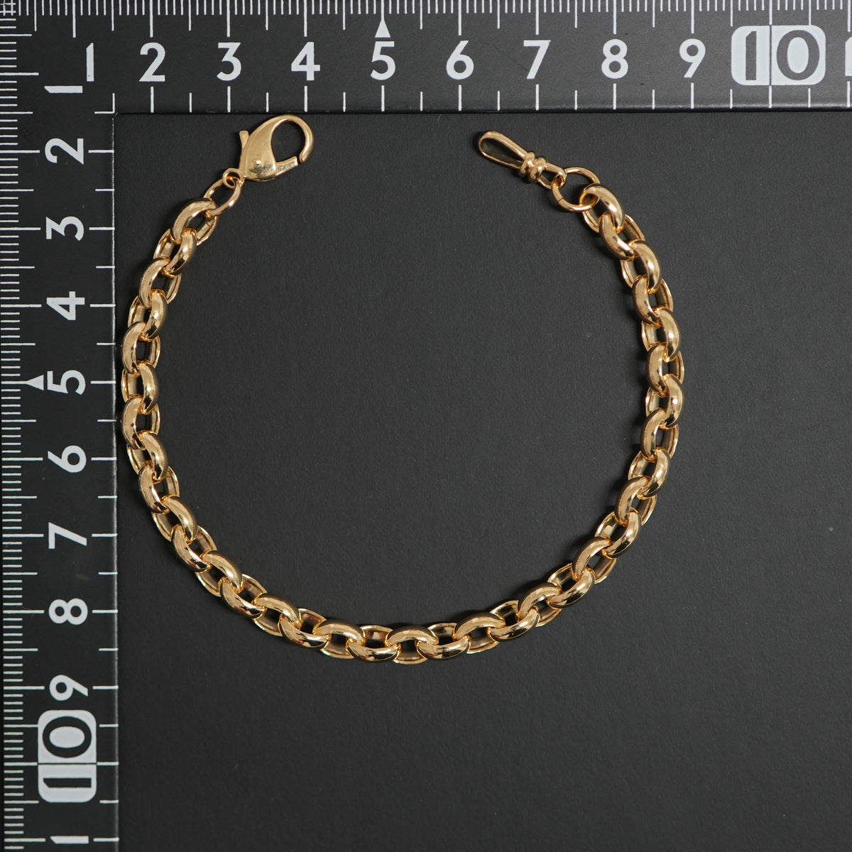 マーヴェラスチェーン ブレスレット K18 幅5.8mm 19cm