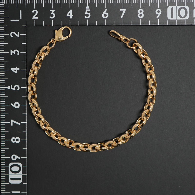 マーヴェラスチェーンブレスレット K18 幅5.8mm 19cm