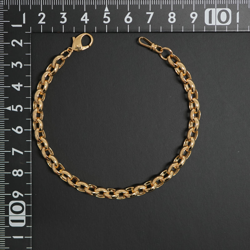 マーヴェラスチェーンブレスレット K18 幅5.8mm 20cm