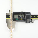 ダイヤモンド付ブレスレット(全周) K18枠 幅約6.5mm 20cm トータル9.60ct