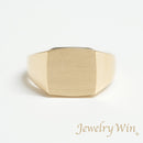 リング 印台 K18 中