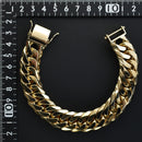 【要お問い合わせ】喜平 ブレスレット K18 ダブル 6面 200g 22cm 造幣局検定マーク(ホールマーク)刻印入り