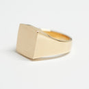 リング 印台 K18 大