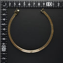 喜平 アンクレット K18 トリプル 8面 14.5g 23cm 造幣局検定マーク(ホールマーク)刻印入り