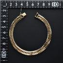 喜平 ブレスレット K18 トリプル 8面 30g 20cm 造幣局検定マーク(ホールマーク)刻印入り