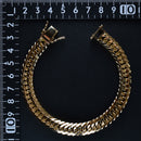 喜平 ブレスレット K18 トリプル 8面 53g 21cm 造幣局検定マーク(ホールマーク)刻印入り