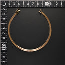 喜平 アンクレット K18 トリプル 8面 9.5g 23cm 造幣局検定マーク(ホールマーク)刻印入り