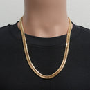 喜平 ネックレス K18 トリプル Mカット 100g 60cm 造幣局検定マーク(ホールマーク)刻印入り