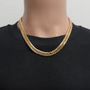 喜平 ネックレス K18 トリプル Mカット 125g 50cm 造幣局検定マーク(ホールマーク)刻印入り