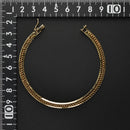 喜平 ブレスレット K18 トリプル Mカット 12g 19cm 造幣局検定マーク(ホールマーク)刻印入り