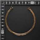 喜平 アンクレット K18 トリプル Mカット 14g 23cm 造幣局検定マーク(ホールマーク)刻印入り