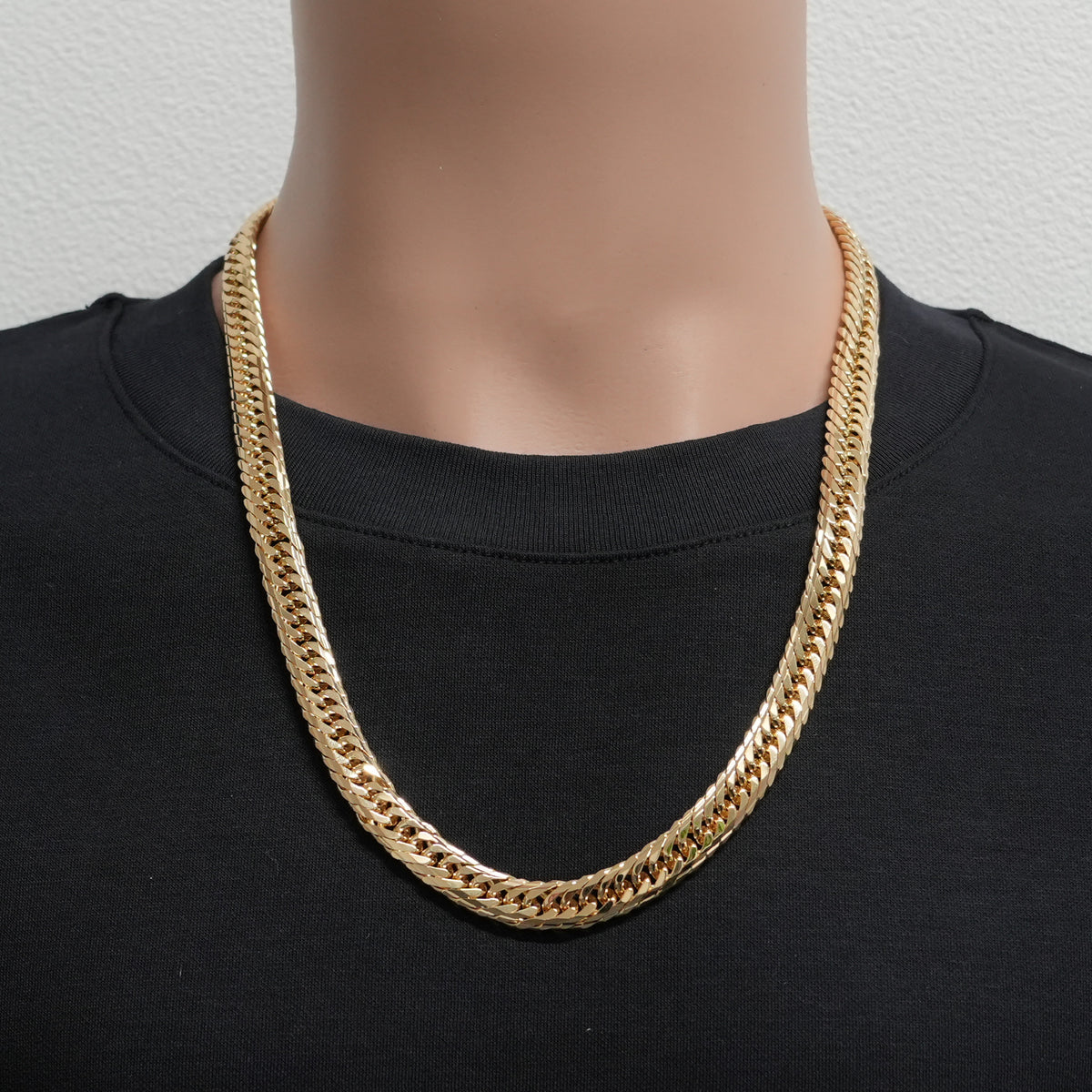 喜平 ネックレス K18 トリプル Mカット 150g 60cm 造幣局検定マーク